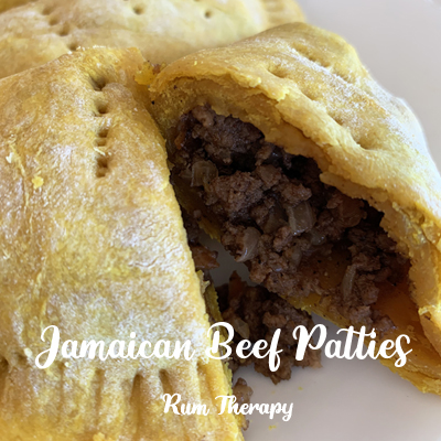 Galettes de bœuf jamaïcaines |  Thérapie au rhum