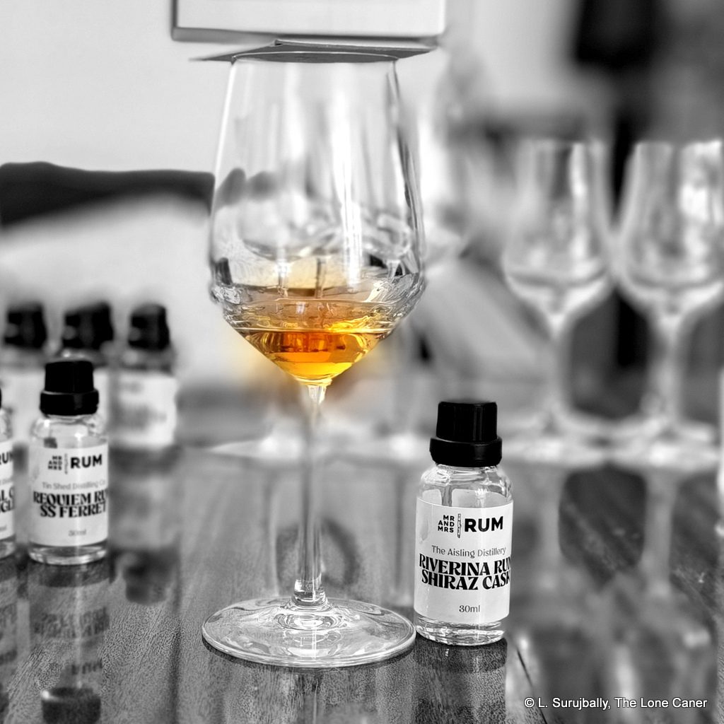 Aisling Distillery "Riverina" 4YO Ex-Shiraz Australian Rum - Examen - The Lone Caner