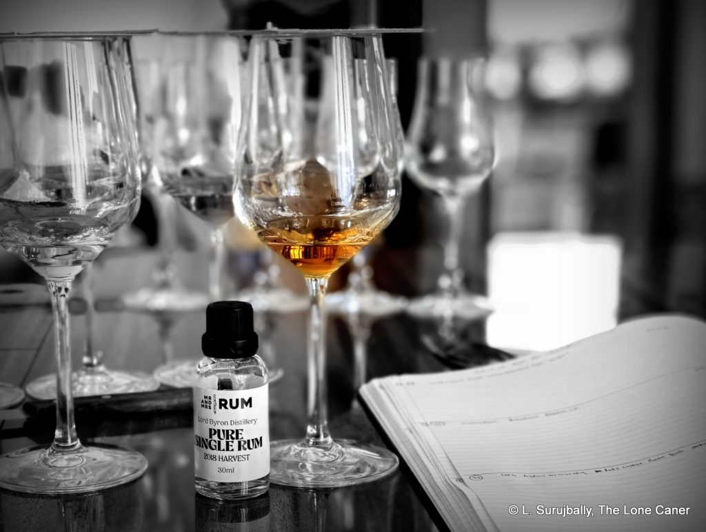 Lord Byron Distillery 2018 2YO Pure Single Rum (Australie) – Examen – The Lone Caner