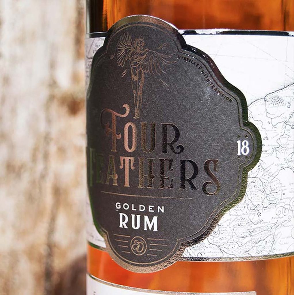 Rhum Four Feathers Gold — The Rum Company