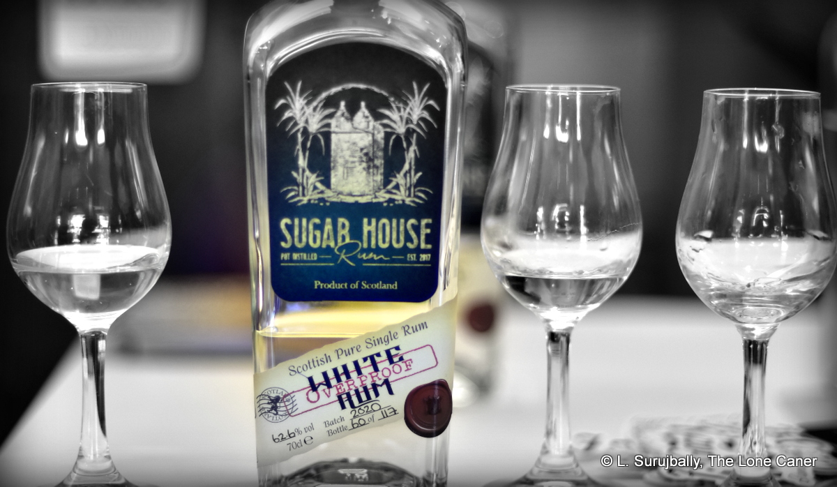 Sugar House Unaged White Overproof Rum – Examen – The Lone Caner