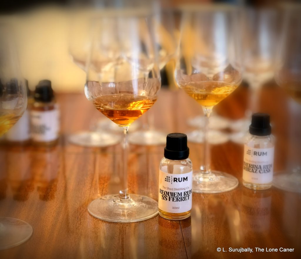 Tin Shed Distilling Co. Requiem 2013 6 YO Rum ("SS Ferret", Australie) - Examen